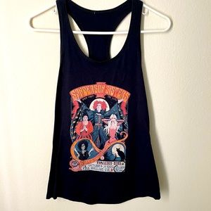 HOCUS POCUS GRAPHIC RACERBACK TANK WOMAN